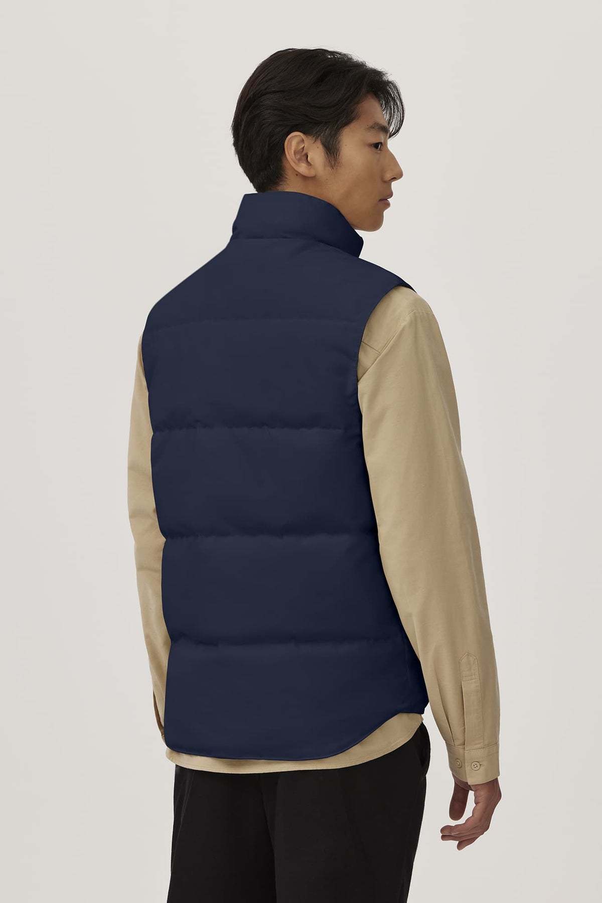 Gilet Garson Canada Goose Bleu Marine Black Label – Canada Goose | Luxery Shop