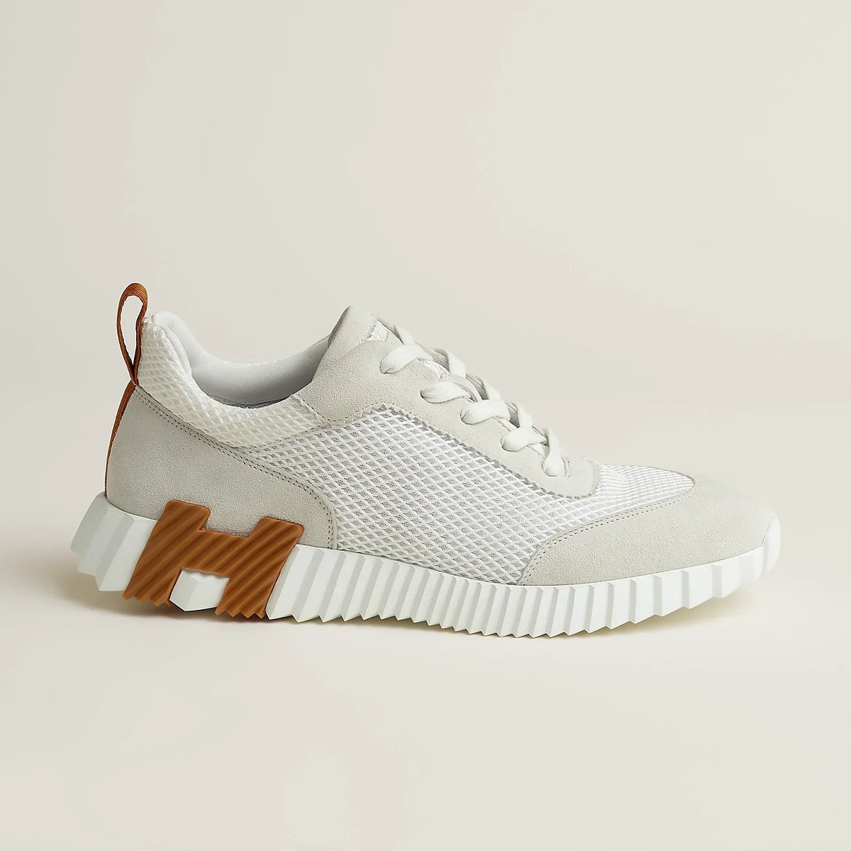 Hermès Bouncing Blanc/Marron — image du produit