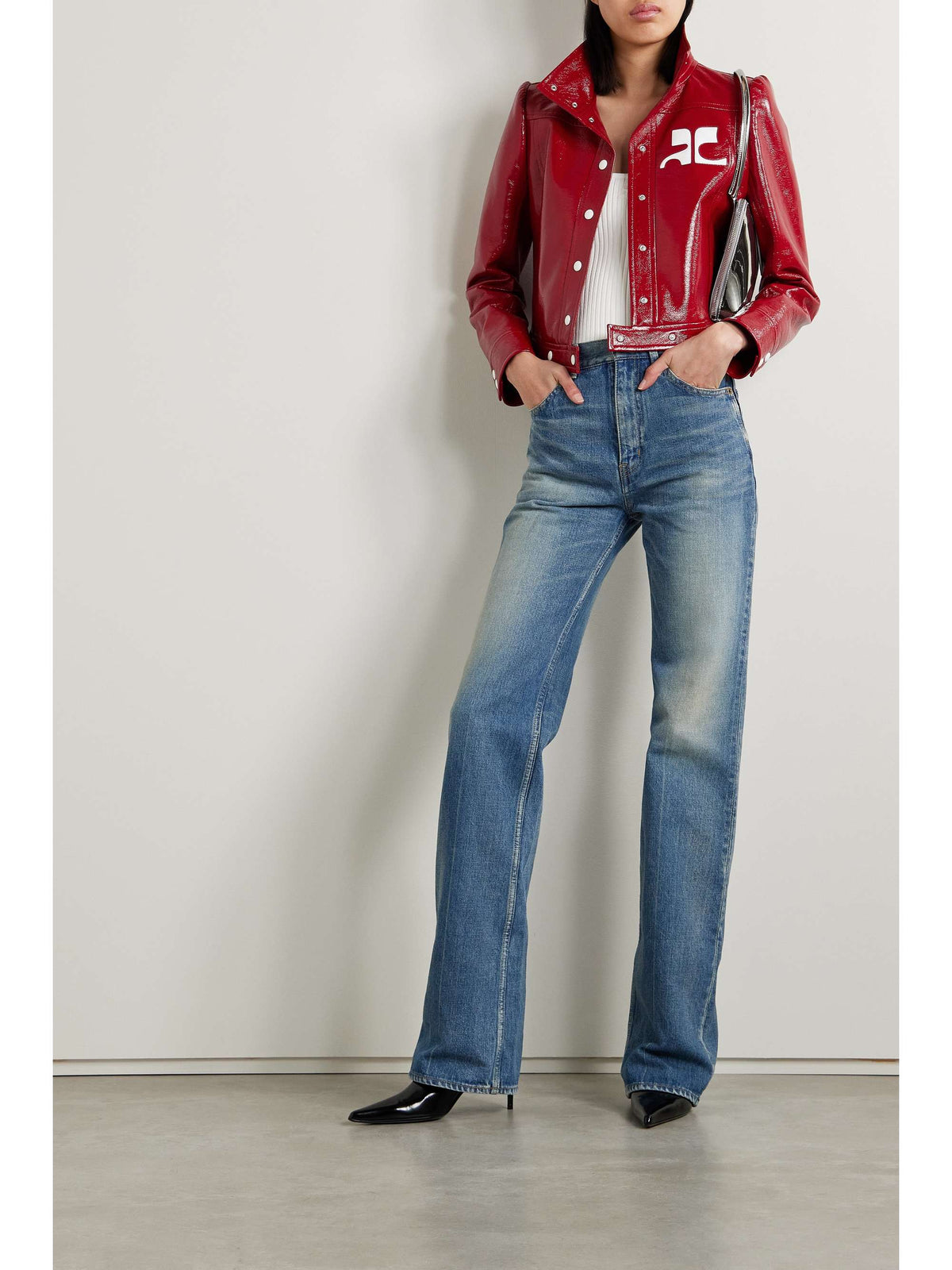 Veste Courrèges Rouge – photo produit Luxery Shop