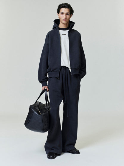 Embroidered Classic Full Zip Hoodie — image 1