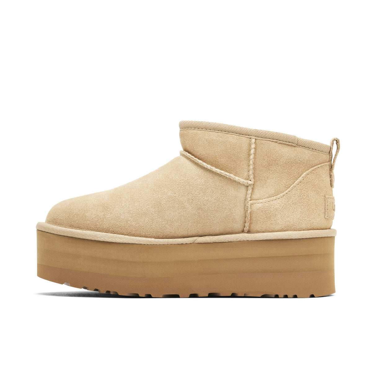 UGG - Classic Ultra Mini Platform Boot Sand Femme