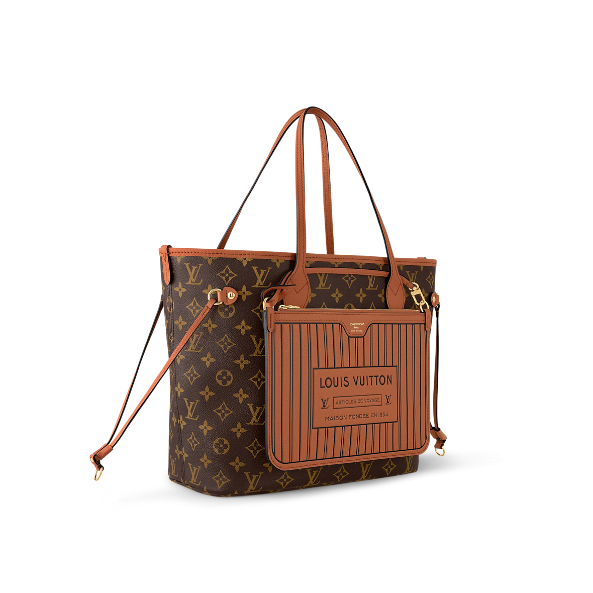 Sac Neverfull Inside Out MM — vue 2