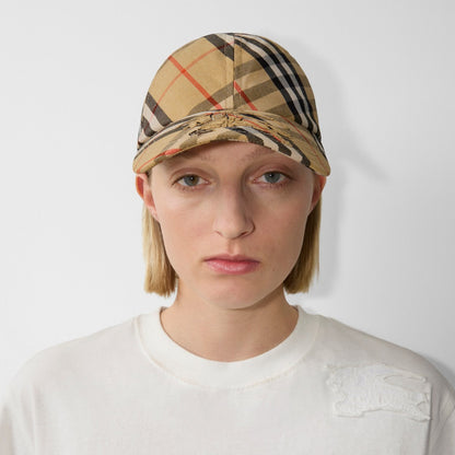 Casquette de baseball en sergé Check EKD — image 4