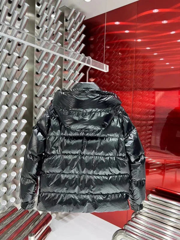 Moncler Maya 70e anniversaire édition spéciale courte doudoune noir – photo 2