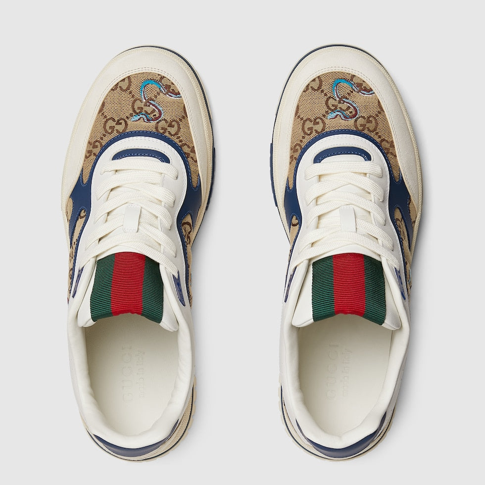 Baskets Gucci Re-Web Pour Homme - Luxery Shop