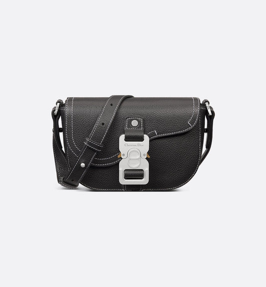 Mini sac Messenger à rabat Saddle Dior — image 1