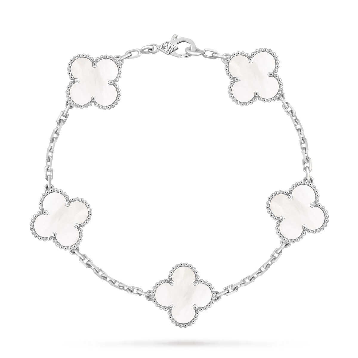Van Cleef Vintage Alhambra 5 motifs Nacre — image 1