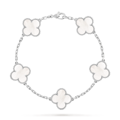 Van Cleef Vintage Alhambra 5 motifs Nacre — image 1