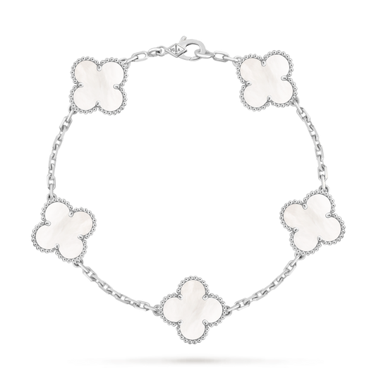 Van Cleef Vintage Alhambra 5 motifs Nacre — image 1