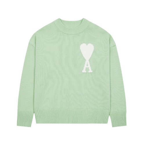 Pull Ami Paris Vert — image 1