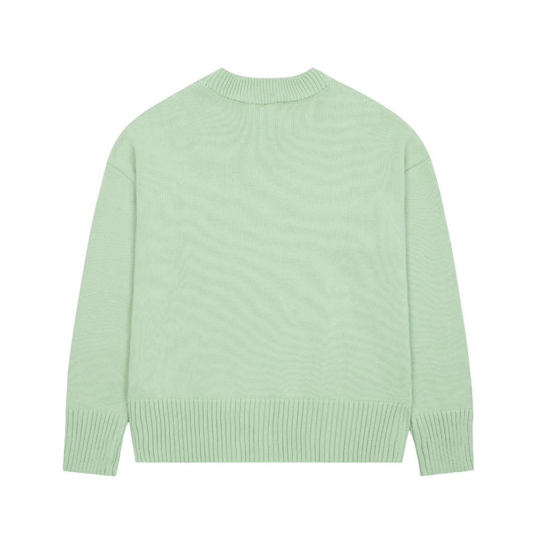 Pull Ami Paris Vert — image 2
