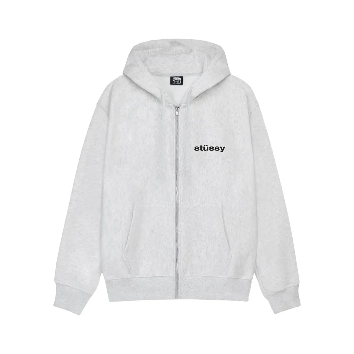 Stussy SS-Link Zip Hoodie Ash Heather — image 1