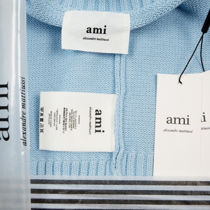 Pull Ami Paris Bleu — image 6