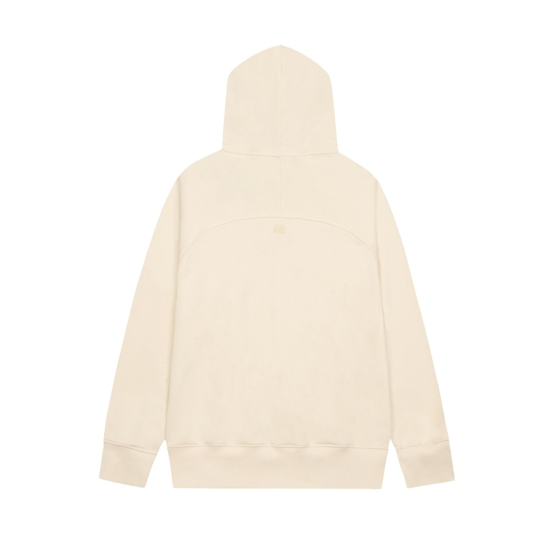 Veste Ami Paris Beige Cœur Beige — image 3
