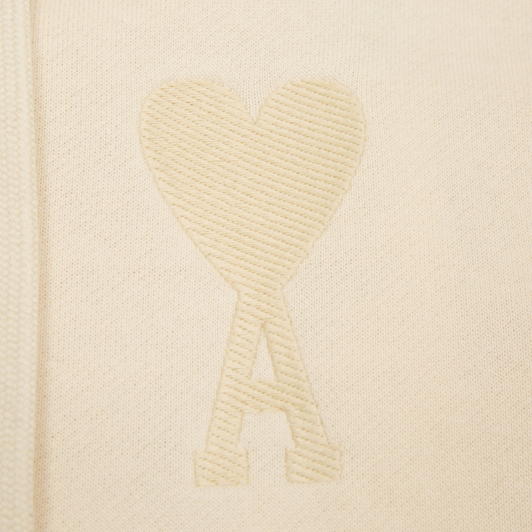Veste Ami Paris Beige Cœur Beige — image 5