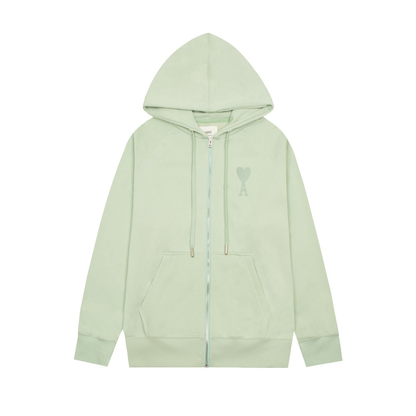 Veste Ami Paris Vert Cœur Vert — image 1