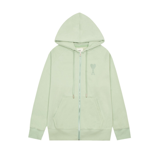 Veste Ami Paris Vert Cœur Vert — image 1