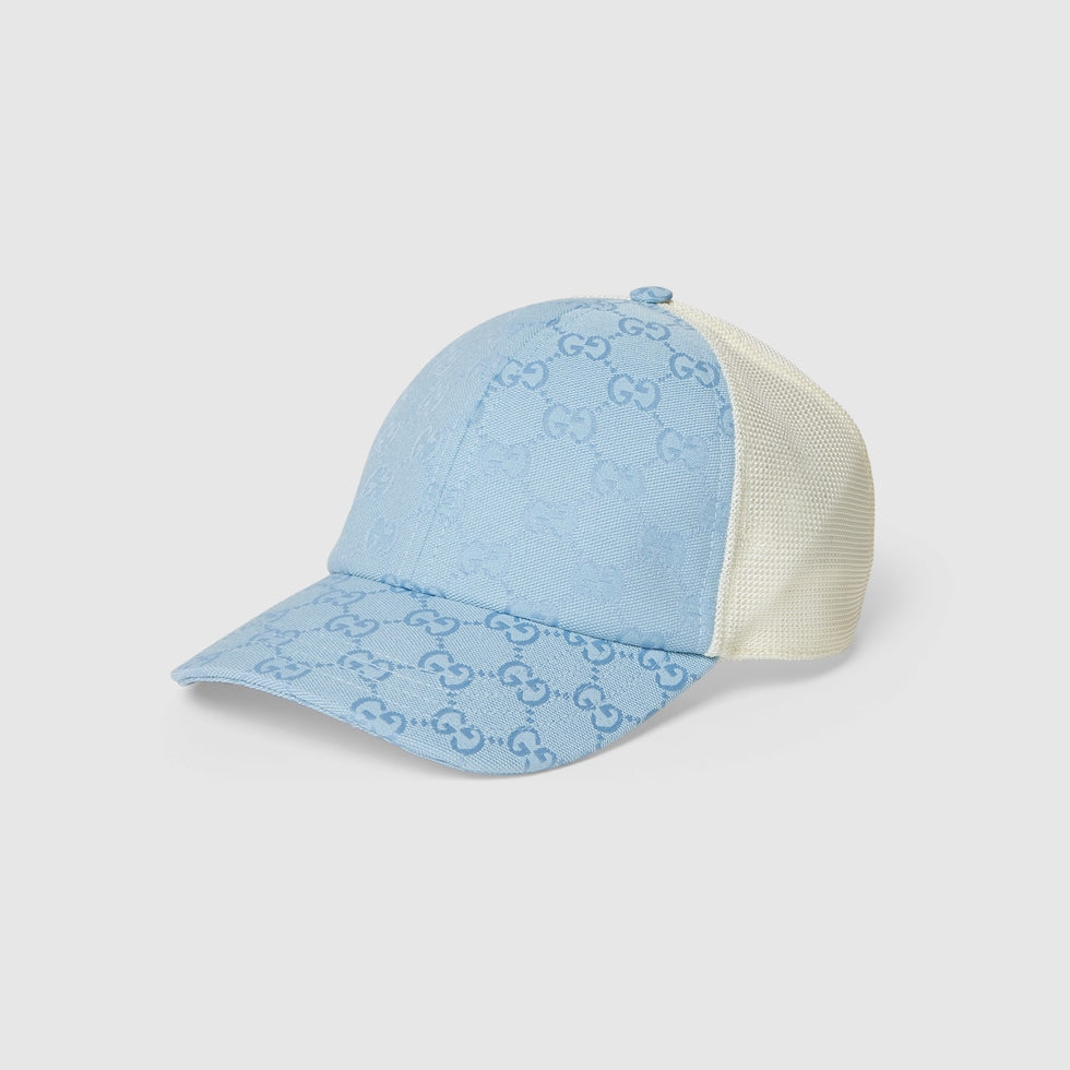 CASQUETTE EN TOILE ORIGINAL GG BLEU BLANC — image 1