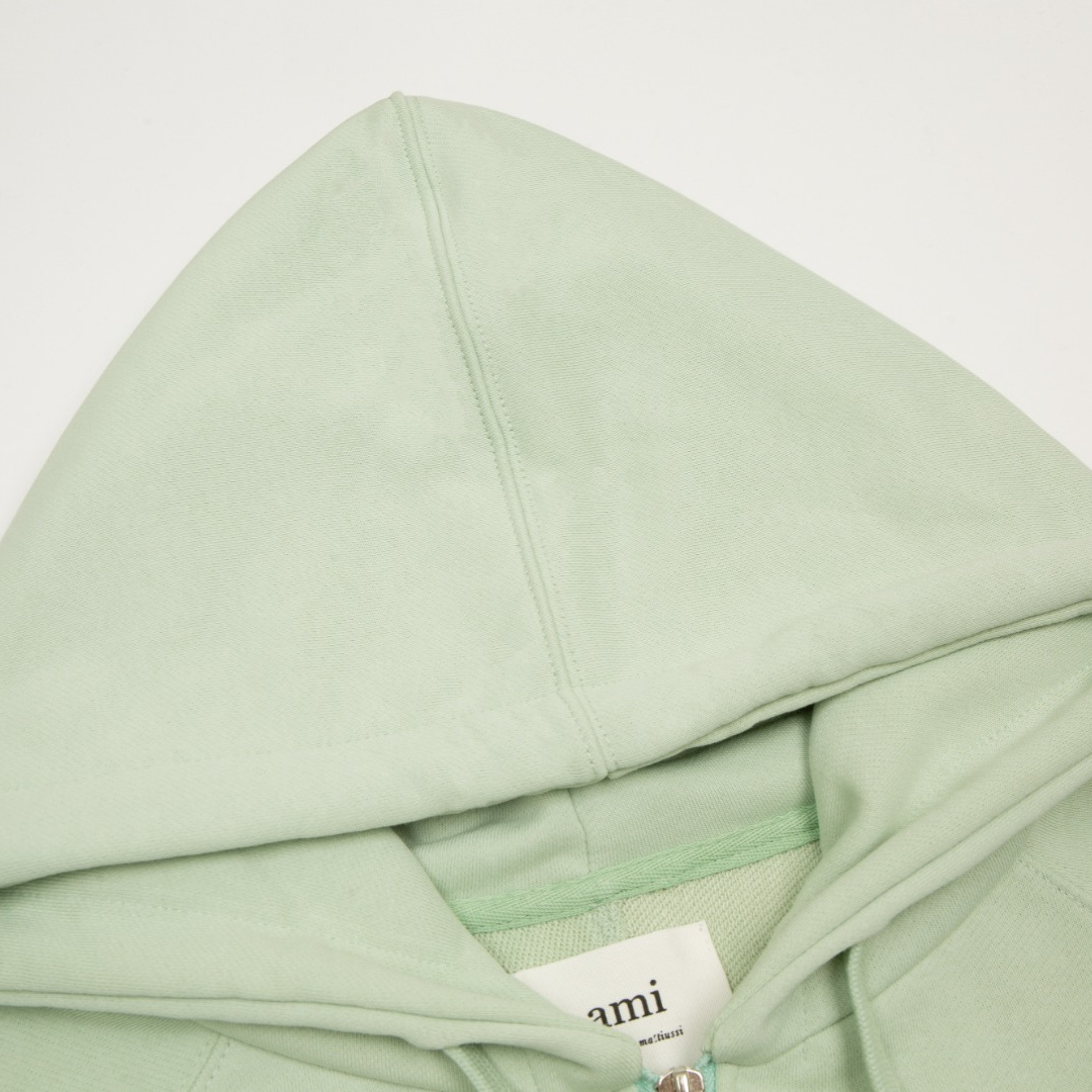 Veste Ami Paris Vert Cœur Vert — image 4