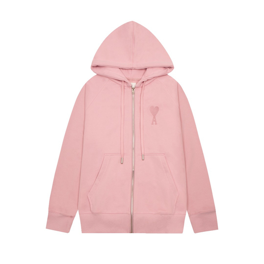 Veste Ami Paris Rose Cœur Rose — image 1