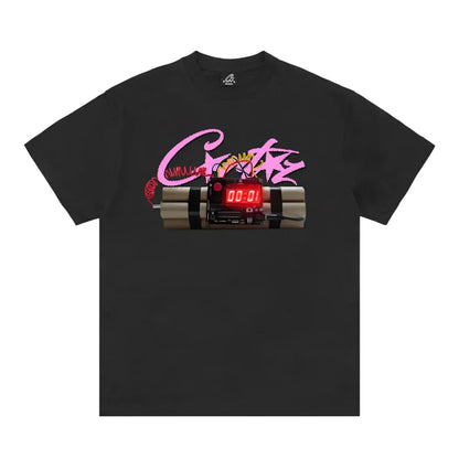 Corteiz No Time 4 Luv Tee Black — image 1