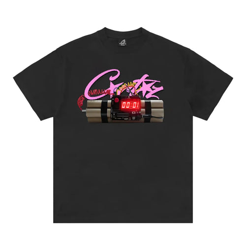 Corteiz No Time 4 Luv Tee Black — image 1