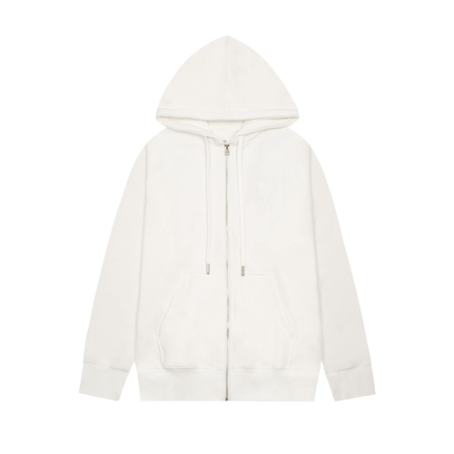 Veste Ami Paris Blanc Cœur Blanc — image 1