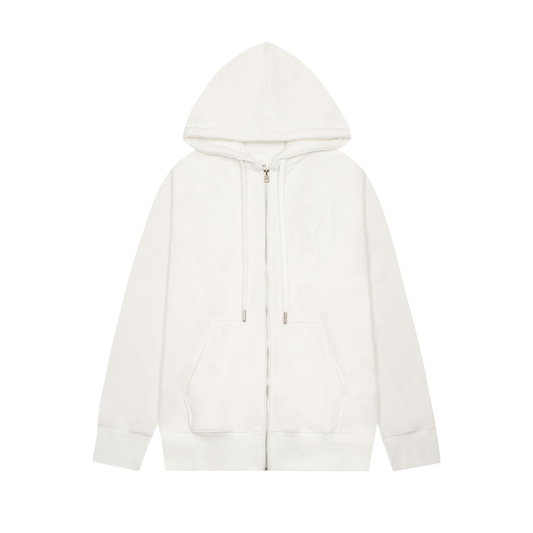 Veste Ami Paris Blanc Cœur Blanc — image 1