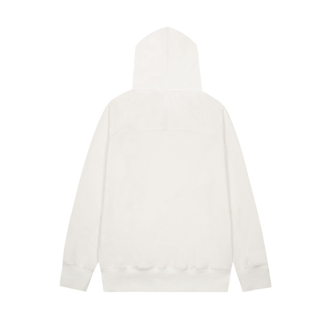 Veste Ami Paris Blanc Cœur Blanc — image 3
