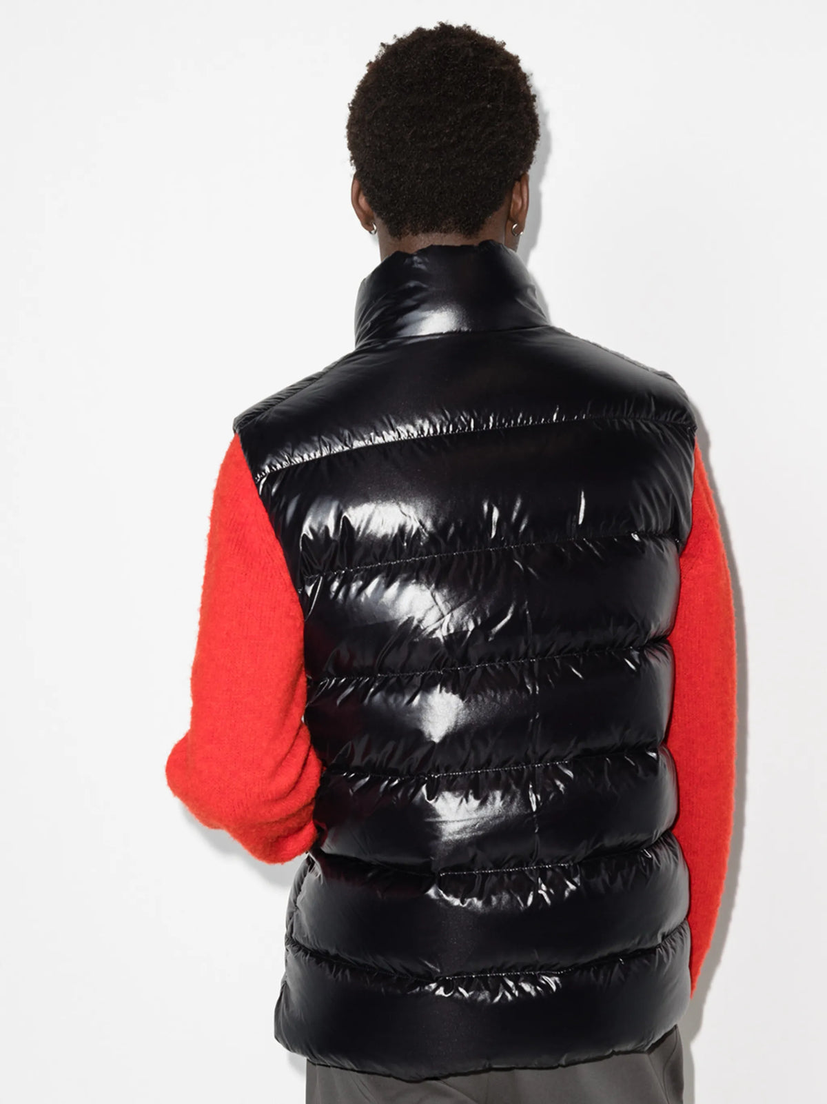 Moncler gilet matelassé Tibb à patch logo – photo 4