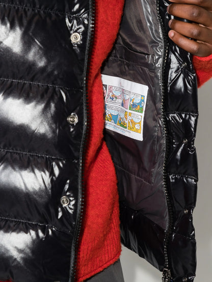 Moncler gilet matelassé Tibb à patch logo – photo 2