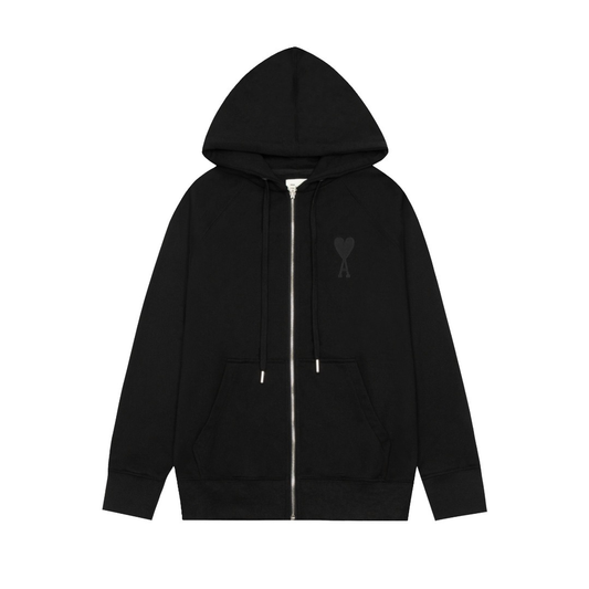 Veste Ami Paris Noir Cœur Noir — image 1