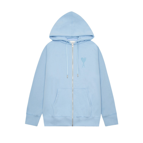 Veste Ami Paris Bleu Cœur Bleu — image 1