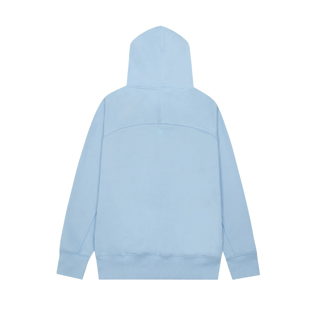 Veste Ami Paris Bleu Cœur Bleu — image 3