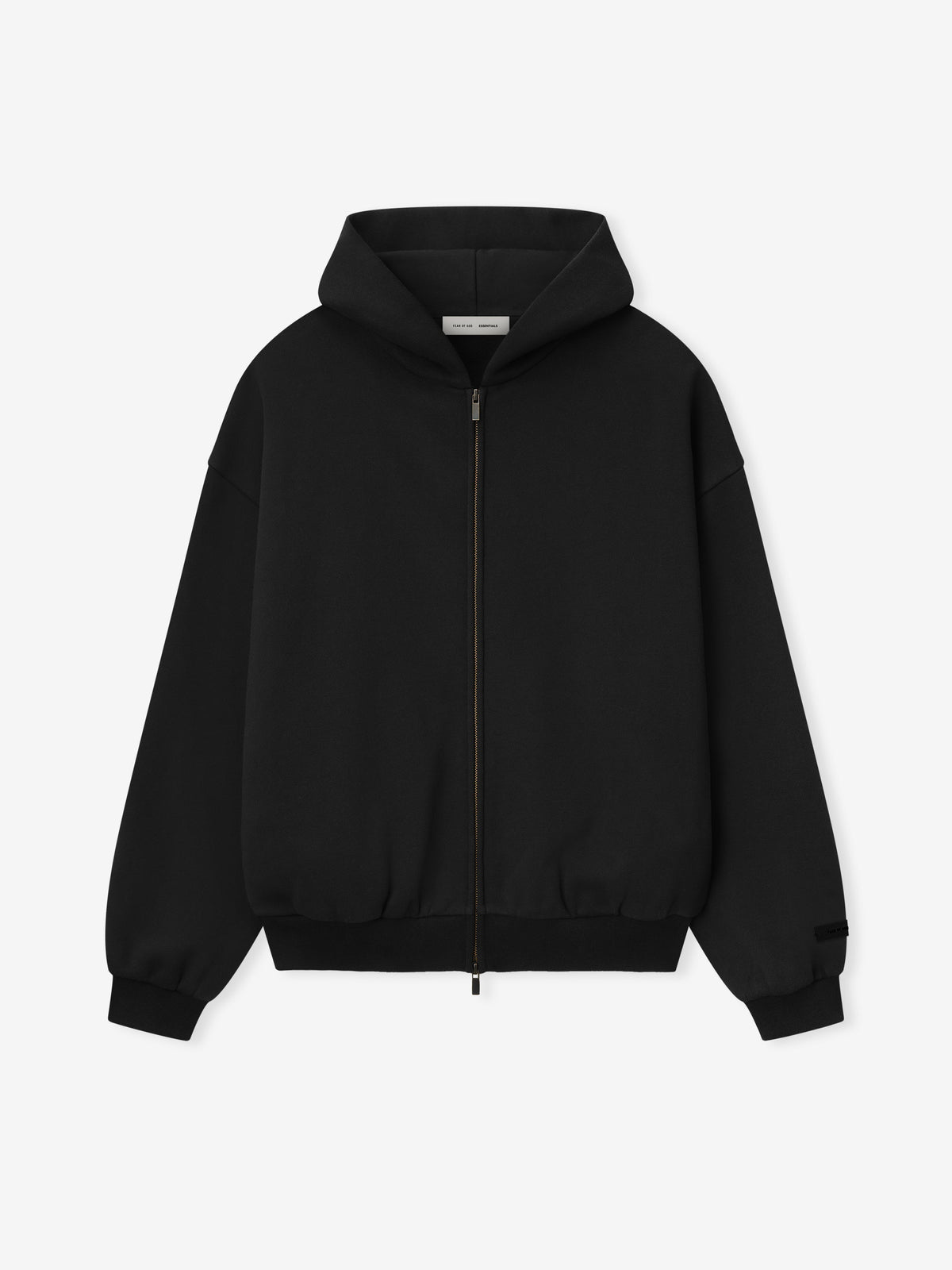 Embossed Classic Fleece Zip-Up Hoodie — image 4