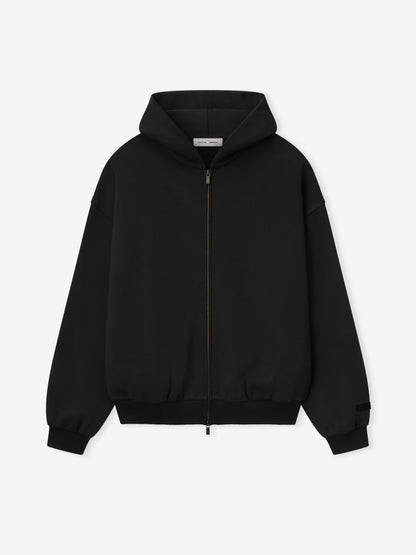 Embossed Classic Fleece Zip-Up Hoodie — image 4