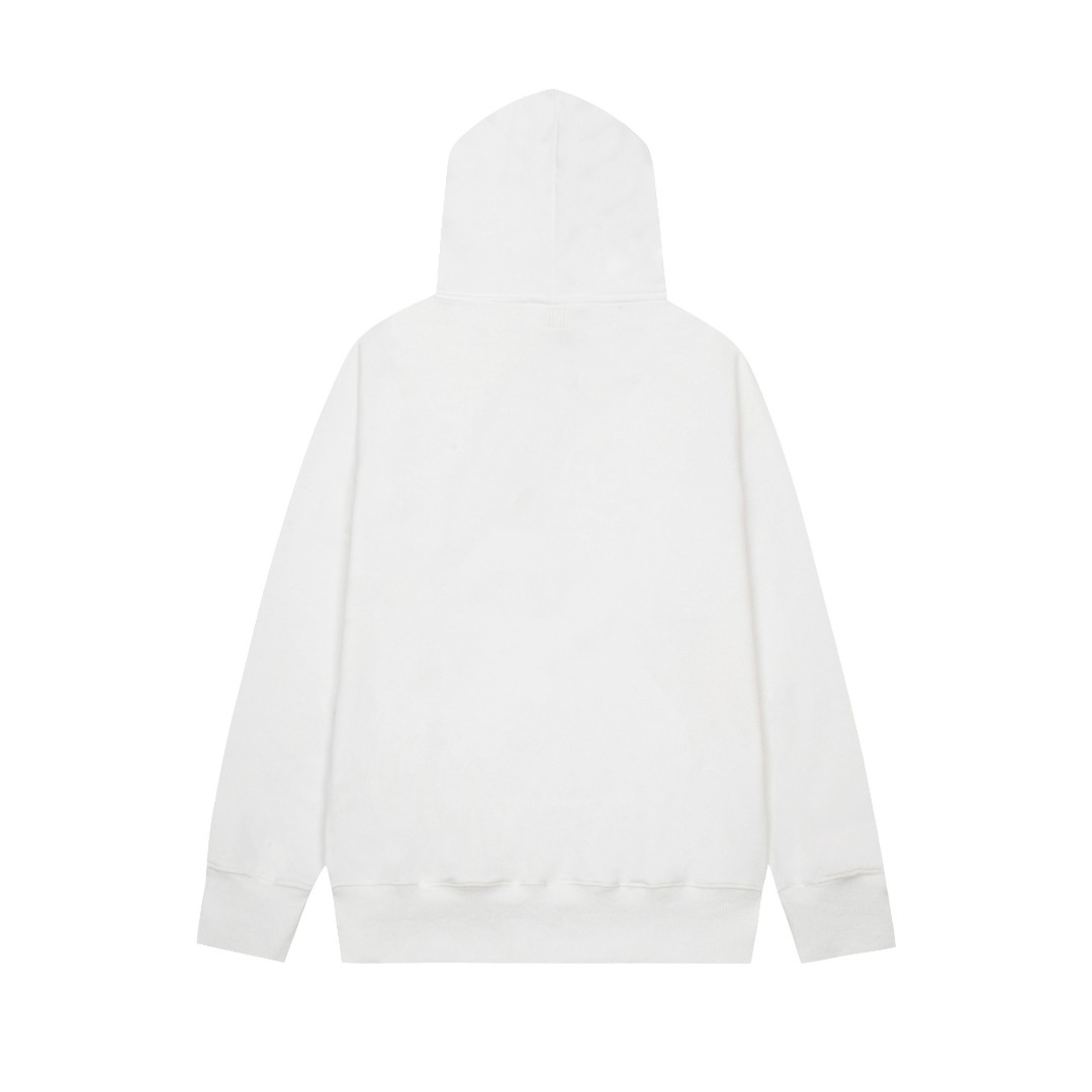 Veste Ami Paris Blanc Cœur Rouge — image 3