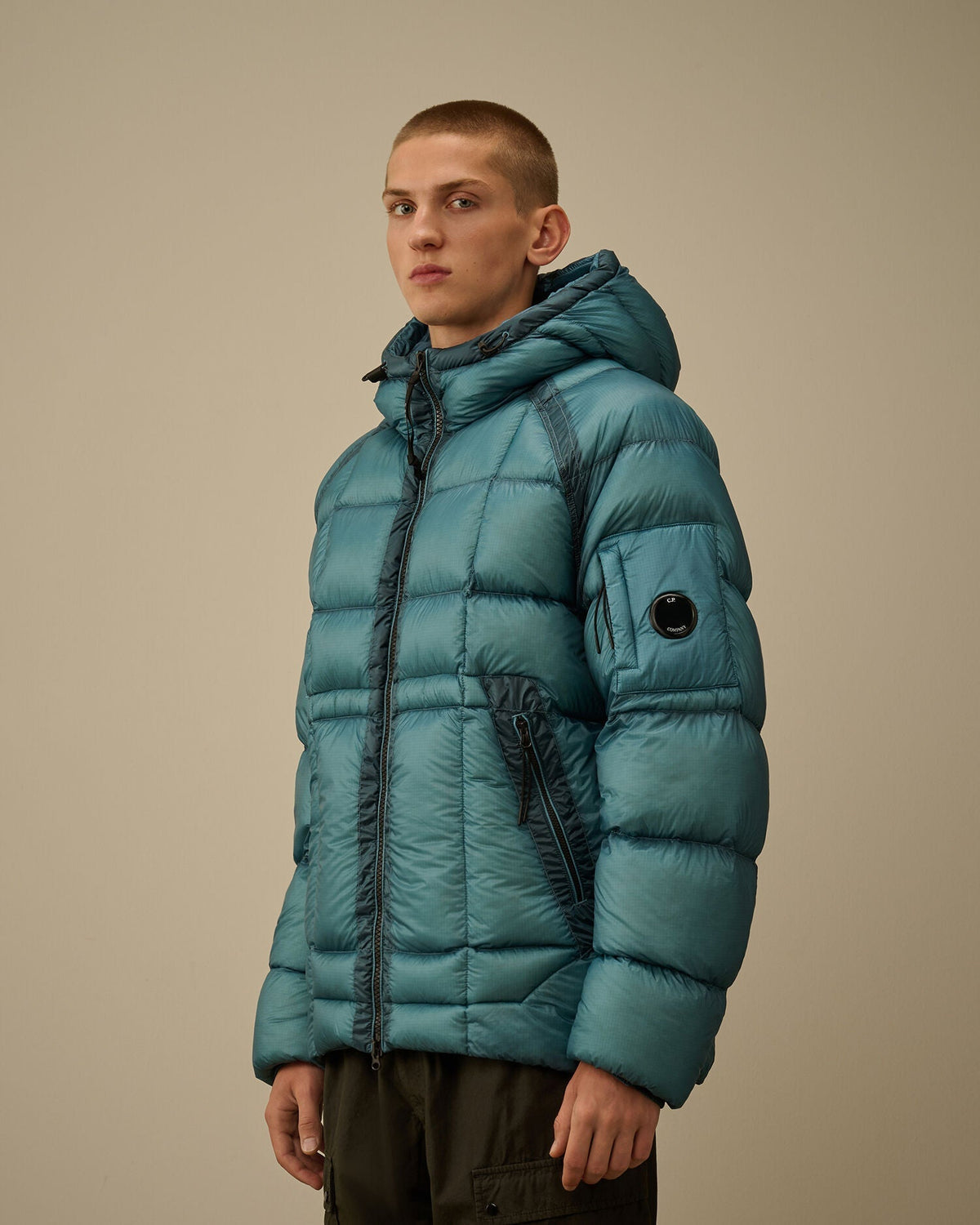 Doudoune CP Company Bleu