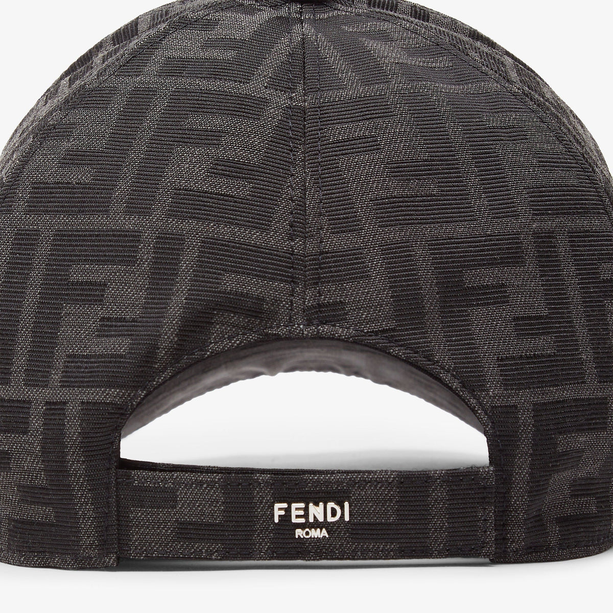 Casquette de baseball en jacquard FF gris — image 2