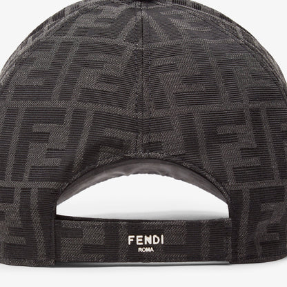 Casquette de baseball en jacquard FF gris — image 2