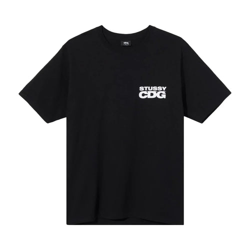 Stussy x Comme des Garçons Surfman T-Shirt Black — image 1