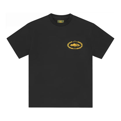 Corteiz Royale Heavyweight Tee Black/Yellow — image 1