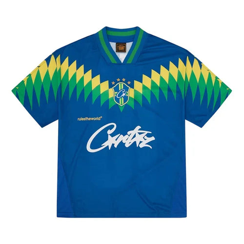 Corteiz Club America Jersey Brasil Blue — image 1