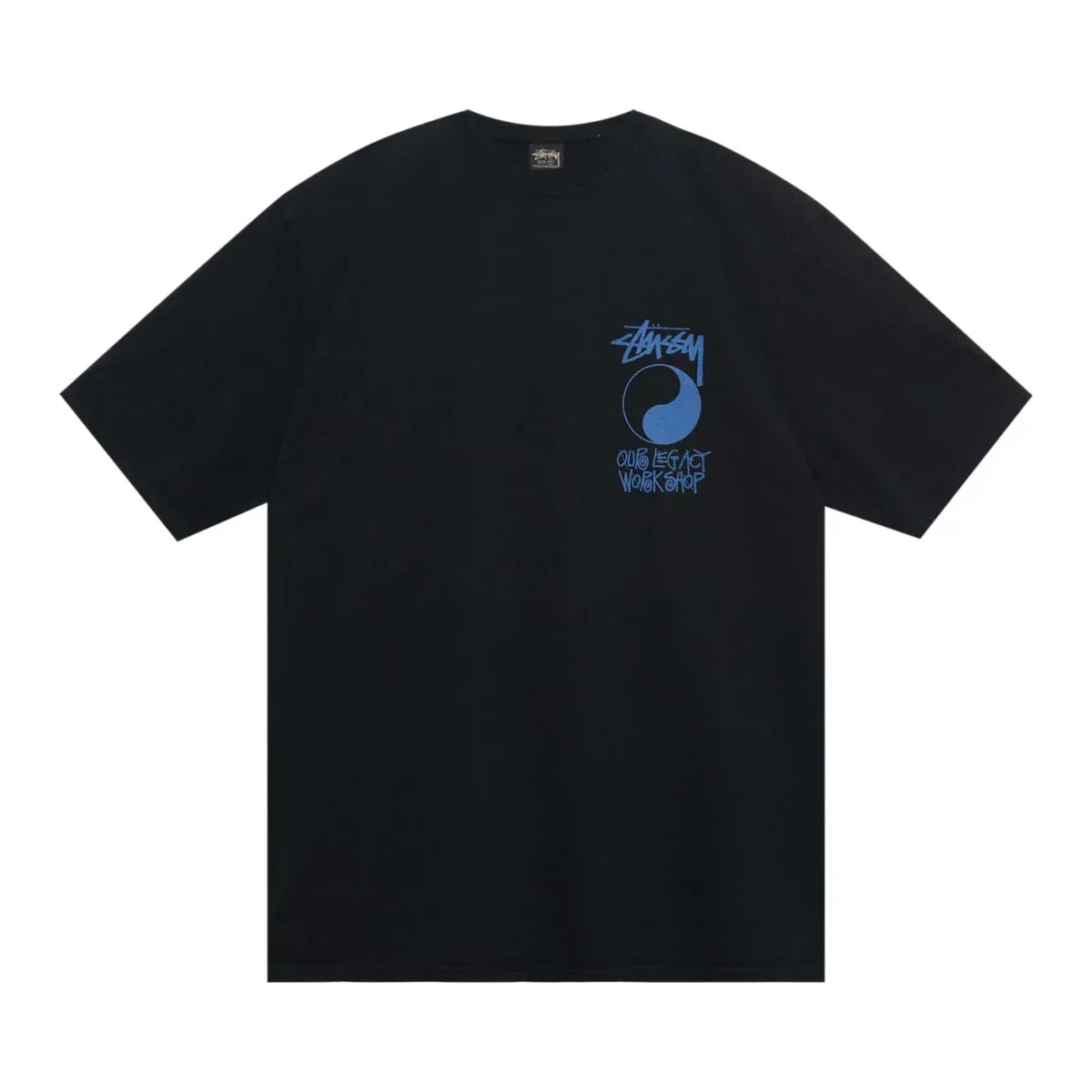 Stussy x Our Legacy Frame Pigment Dyed Tee Black — image 2