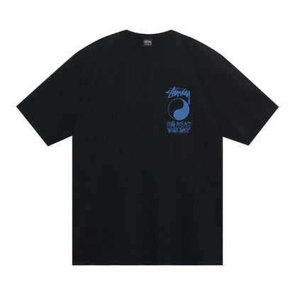 Stussy x Our Legacy Frame Pigment Dyed Tee Black — image 2