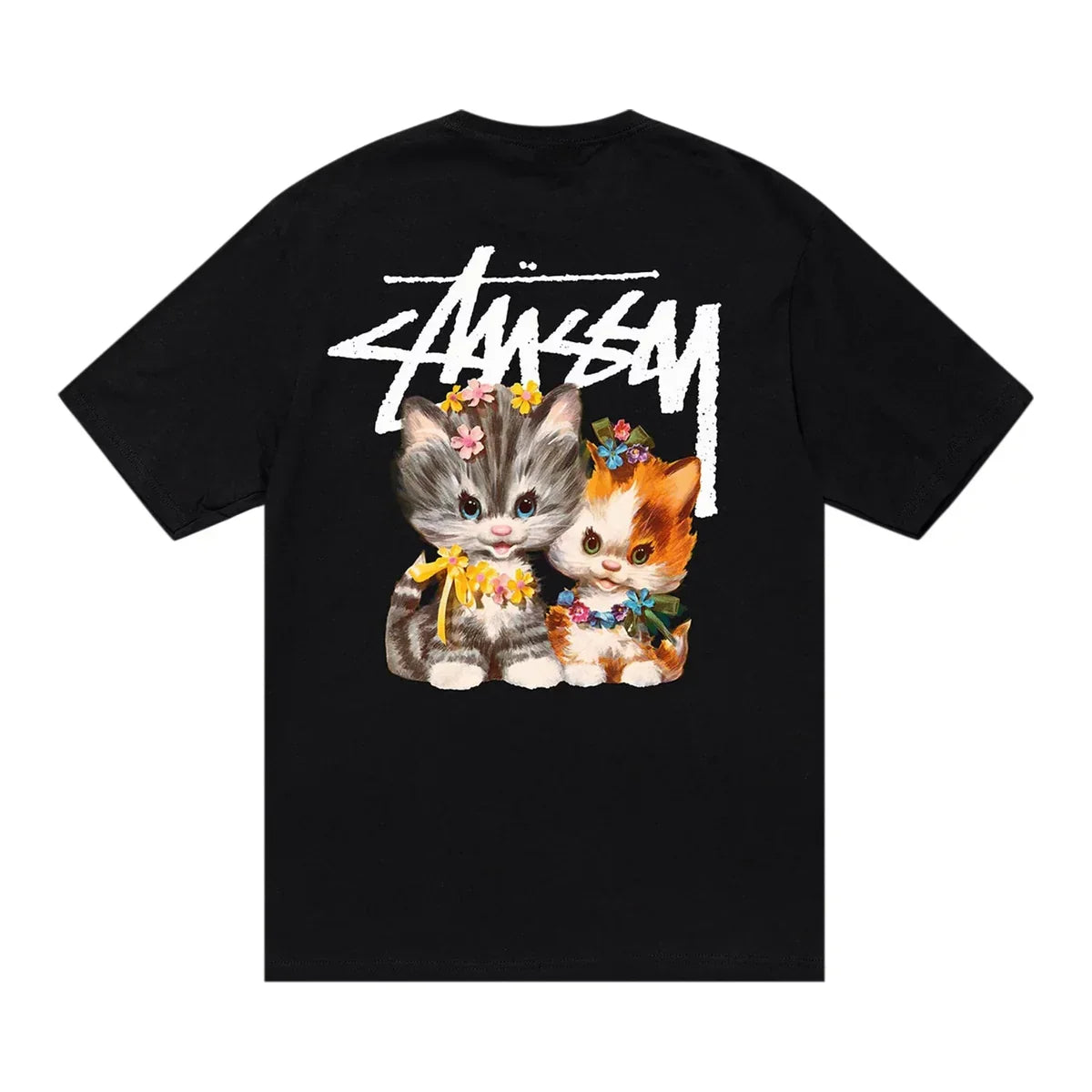 Stussy Kittens Tee Black — image 1