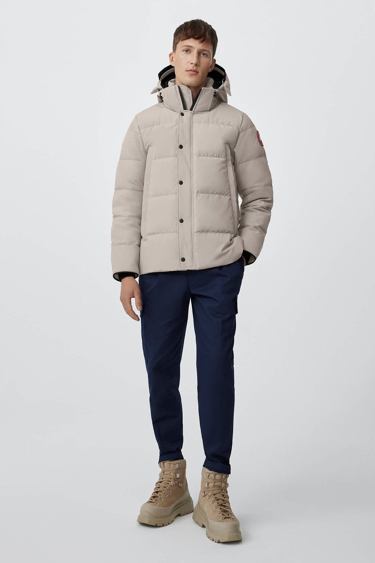 Parka Canada Goose Wyndham Beige Classic Label – Canada Goose | Luxery Shop