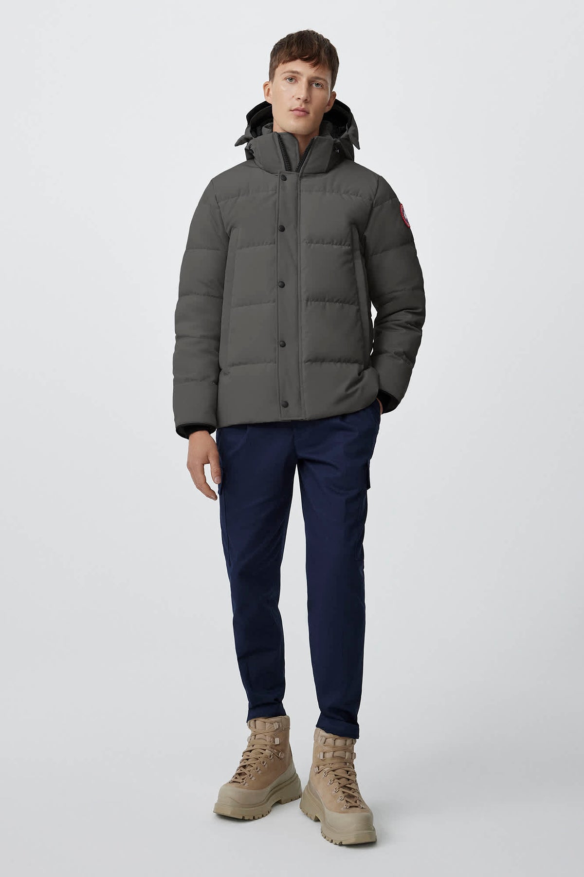 Parka Canada Goose Wyndham Grise Classic Label – Canada Goose | Luxery Shop