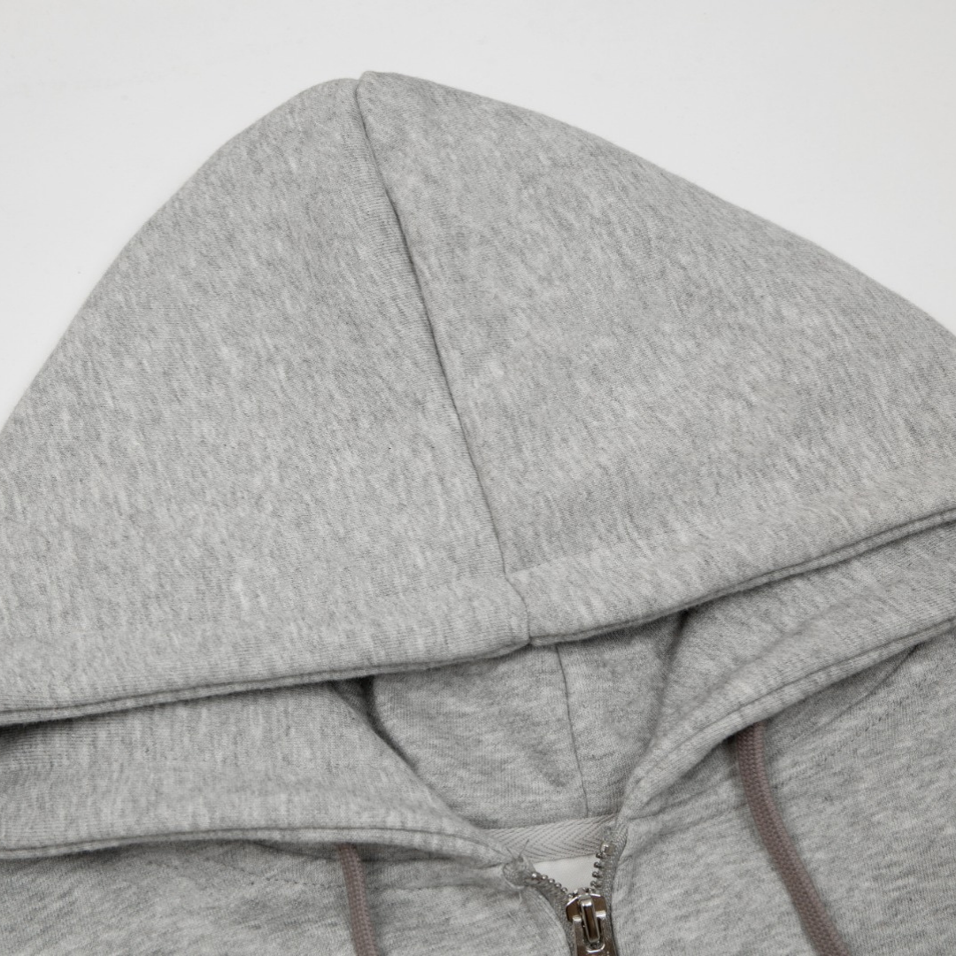 Veste Ami Paris Gris Cœur Gris — image 4