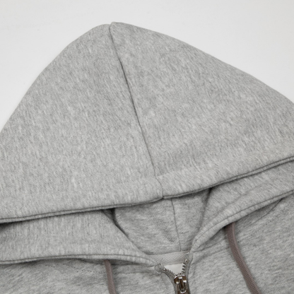 Veste Ami Paris Gris Cœur Gris — image 4